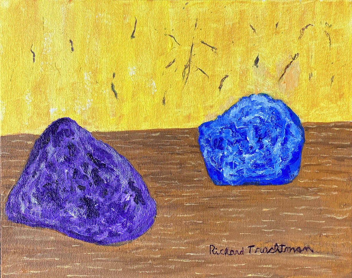 Abstract with Rocks